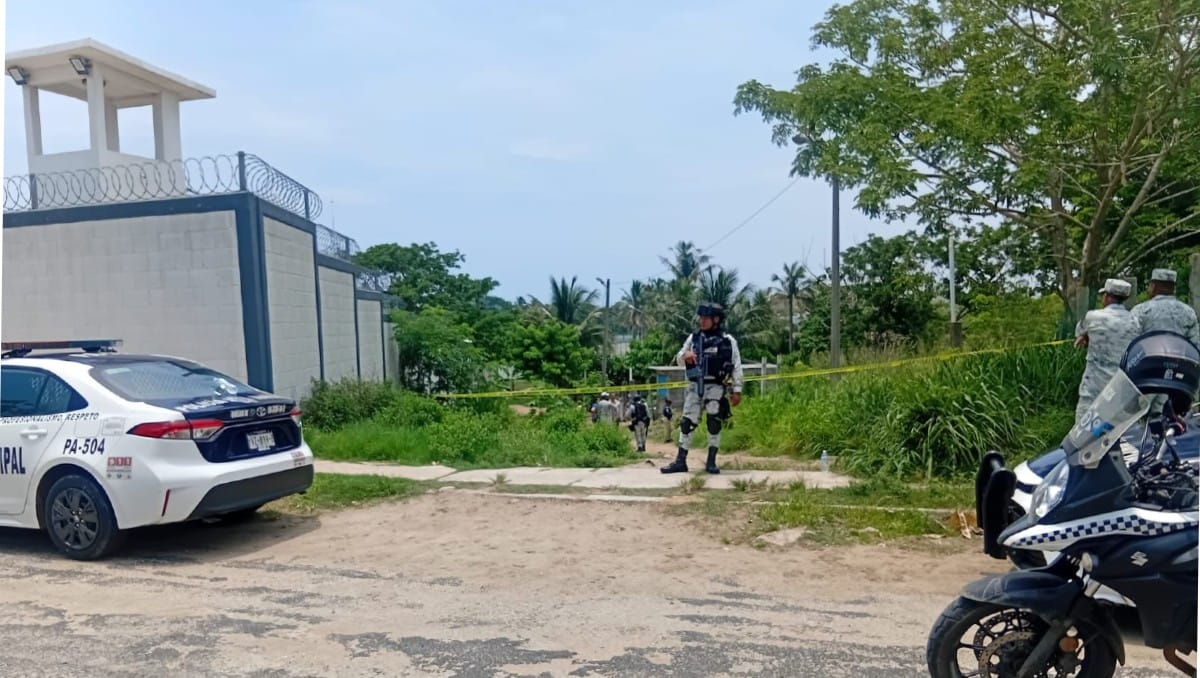 Desafío a la autoridad: abandonan restos humanos en base de la GN