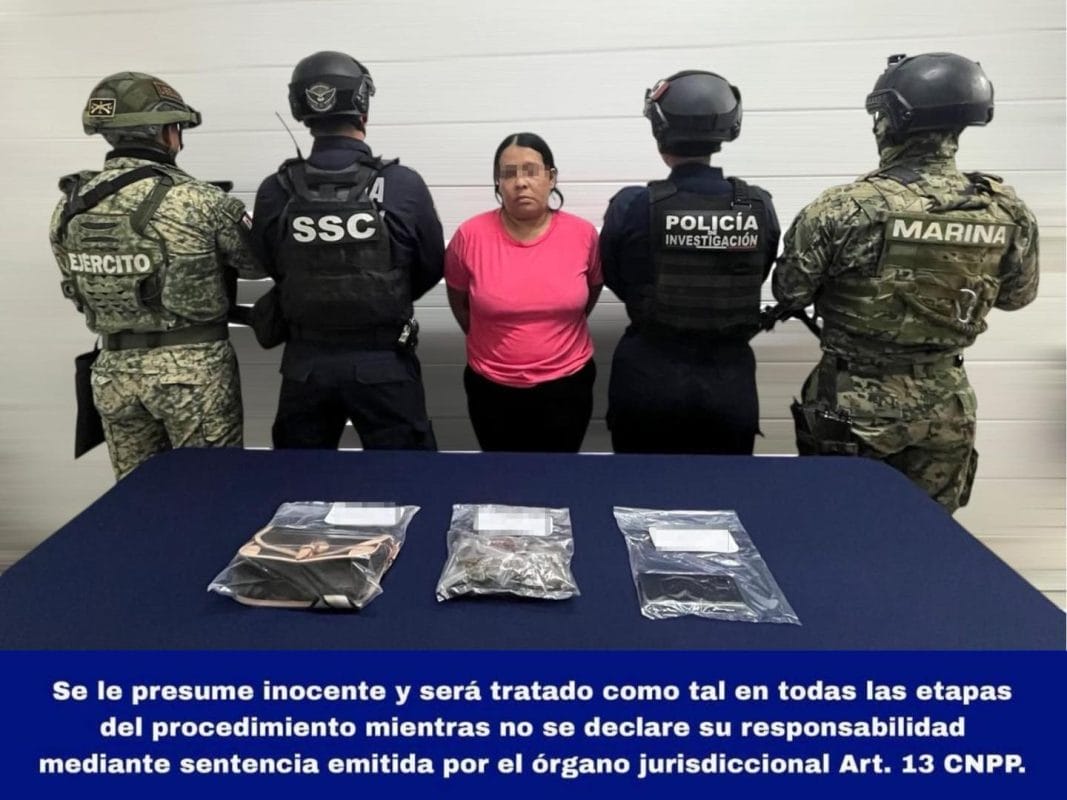 Capturan en Cozumel a Karen Abigaíl, por narcomenudeo; le hallan mariguana Capturan en Cozumel a Karen Abigaíl, por narcomenudeo; le hallan mariguana