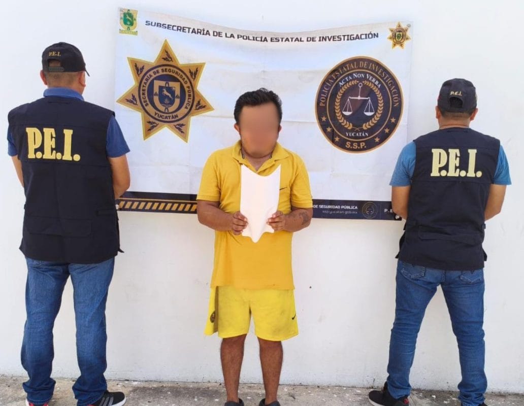 Detienen en Umán a violador; la víctima de nueve años es su prima