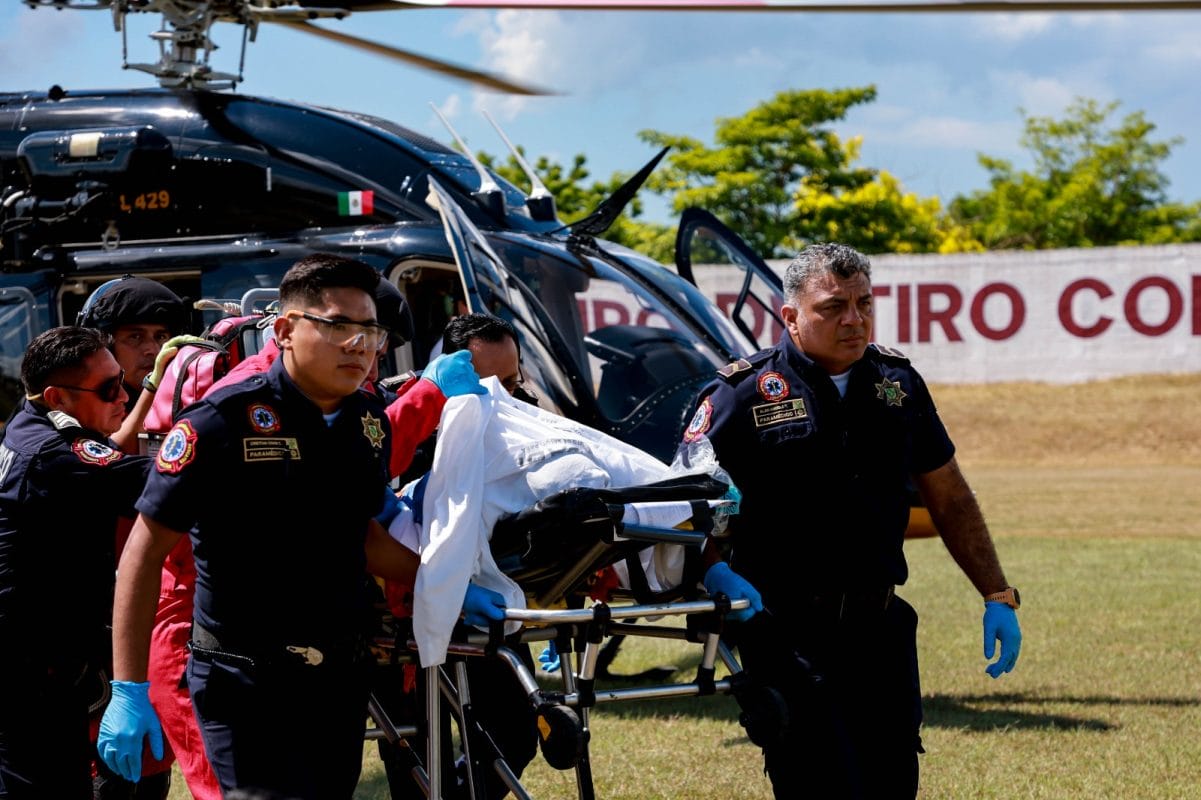 SSP Yucatán realiza traslado aéreo de mujer embarazada