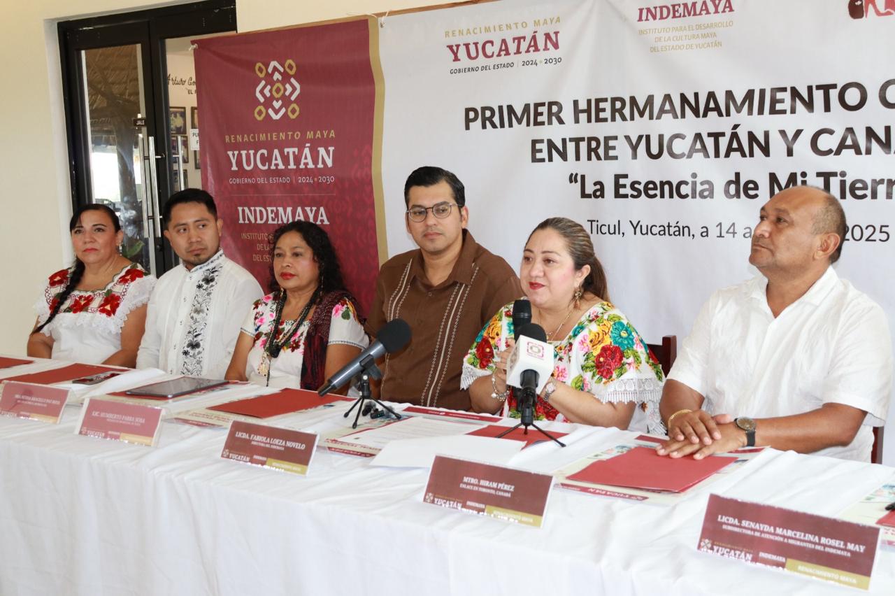 Yucatán y Canadá, unidos por su cultura