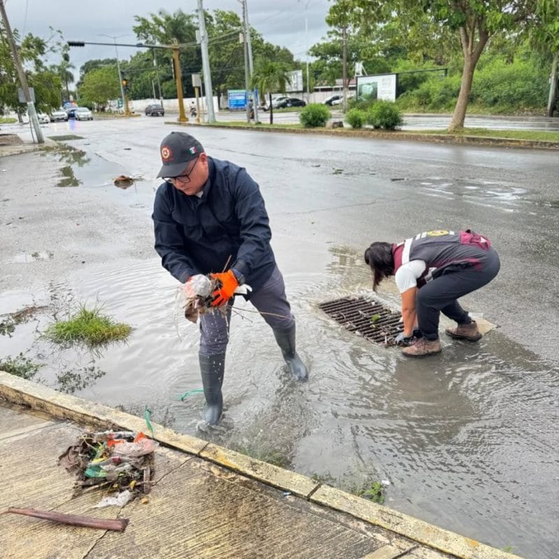 Lluvias y calor extremo marcarán el domingo en Quintana Roo