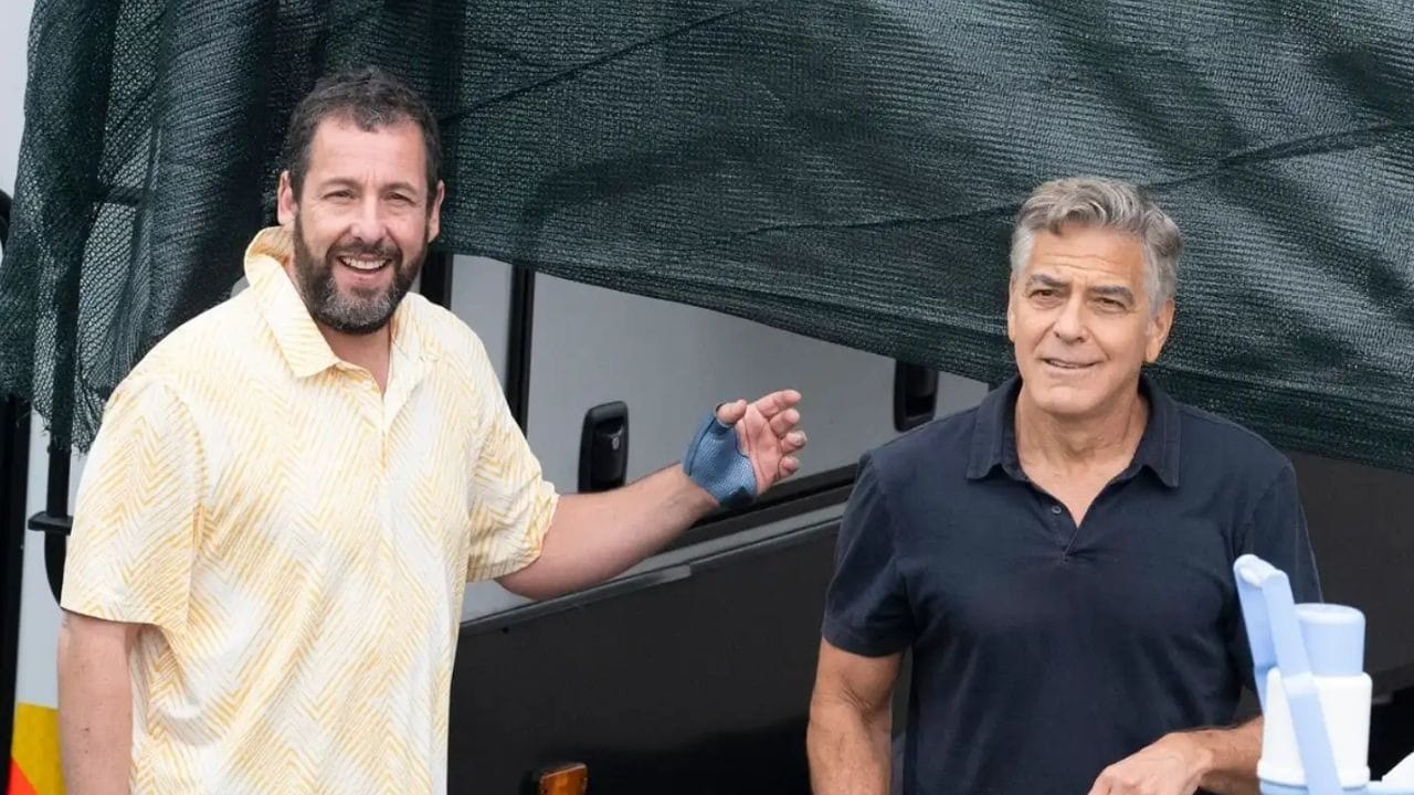George Clooney y Adam Sandler sorprenden juntos en emotiva comedia