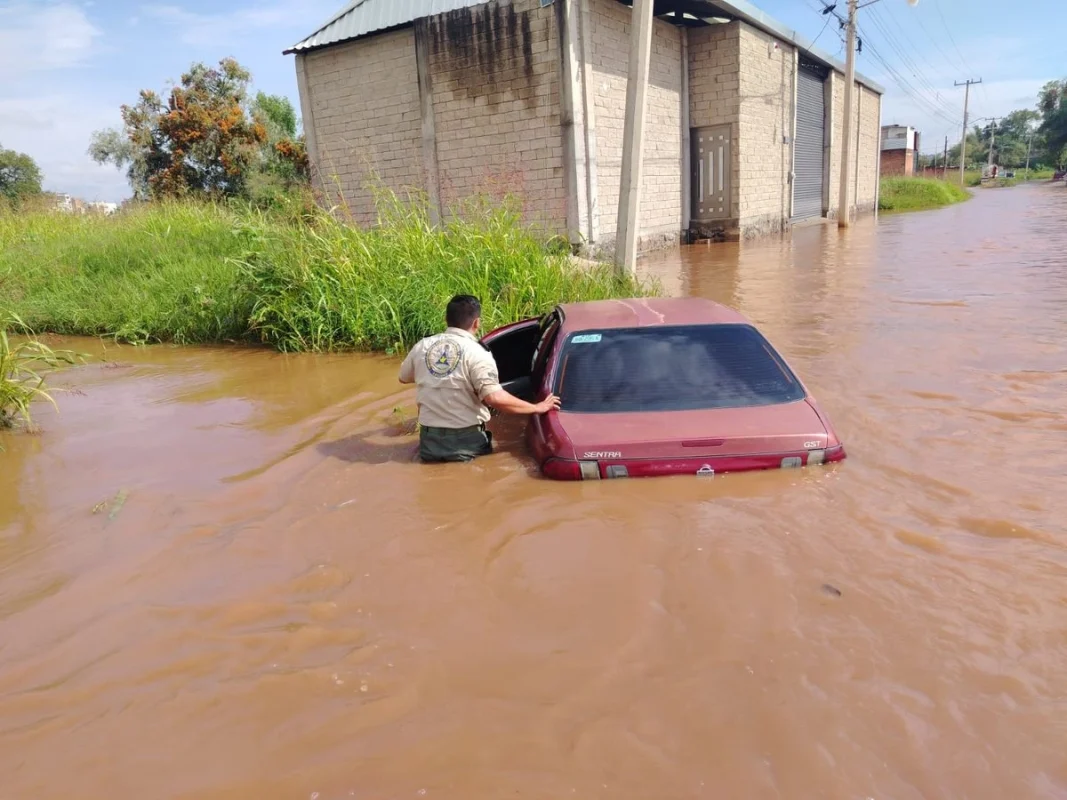 Lluvias causan estragos en cuatro municipios de Los Altos de Jalisco