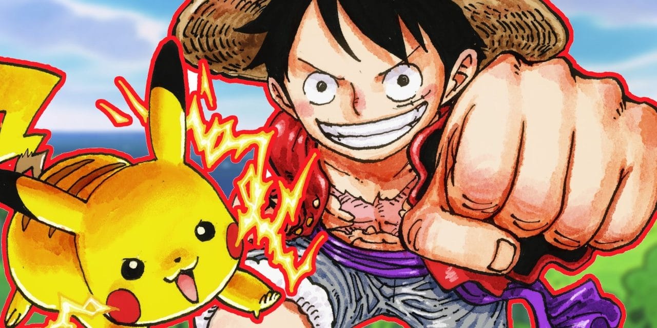 Luffy y Pikachu juntos Luffy y Pikachu juntos: Oda dibuja el crossover más tierno del anime