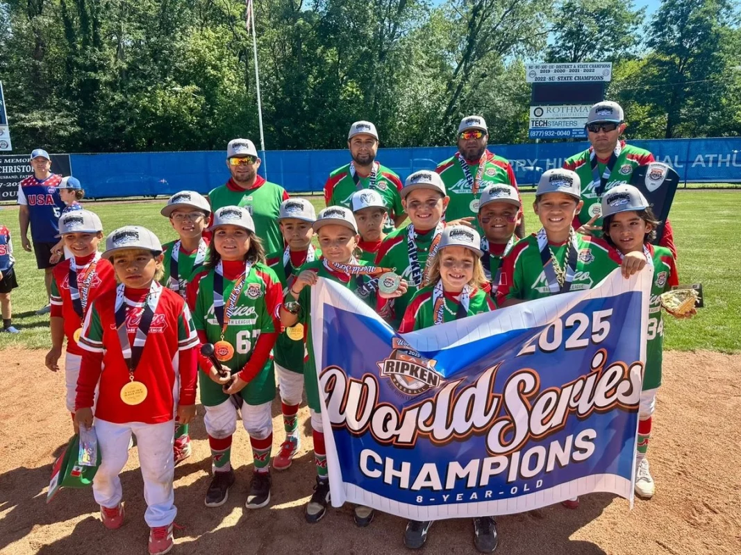 México se corona en la Serie Mundial Cal Ripken Babe Ruth U-8 de béisbol