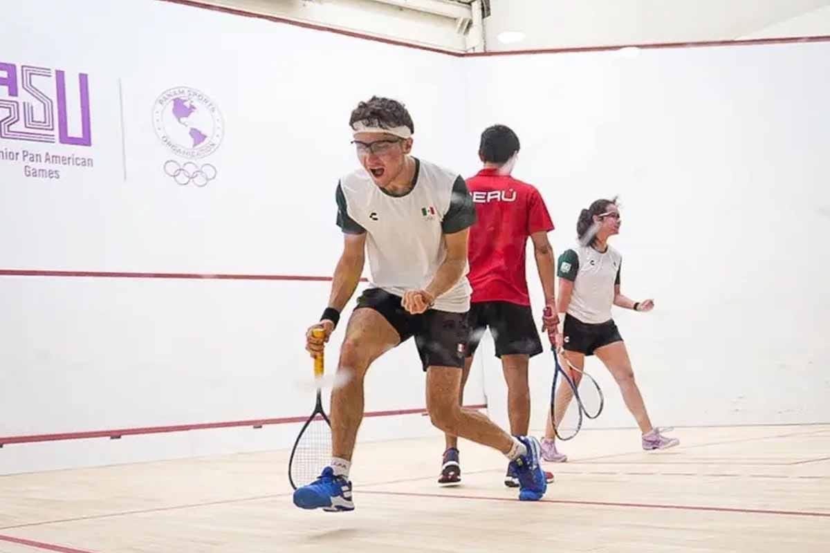 Mariana Narvaez y Wally Ávila logran oro en squash mixto Panamericanos