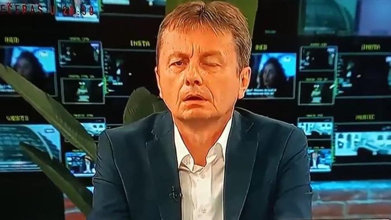 Ministro serbio sufre derrame cerebral en plena entrevista en vivo; está grave