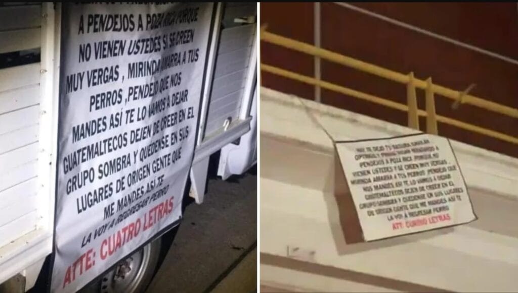 Narcomanta de la Mafia Veracruzana revela disputa con el CJNG tras hallazgo de cuerpos en Poza Rica