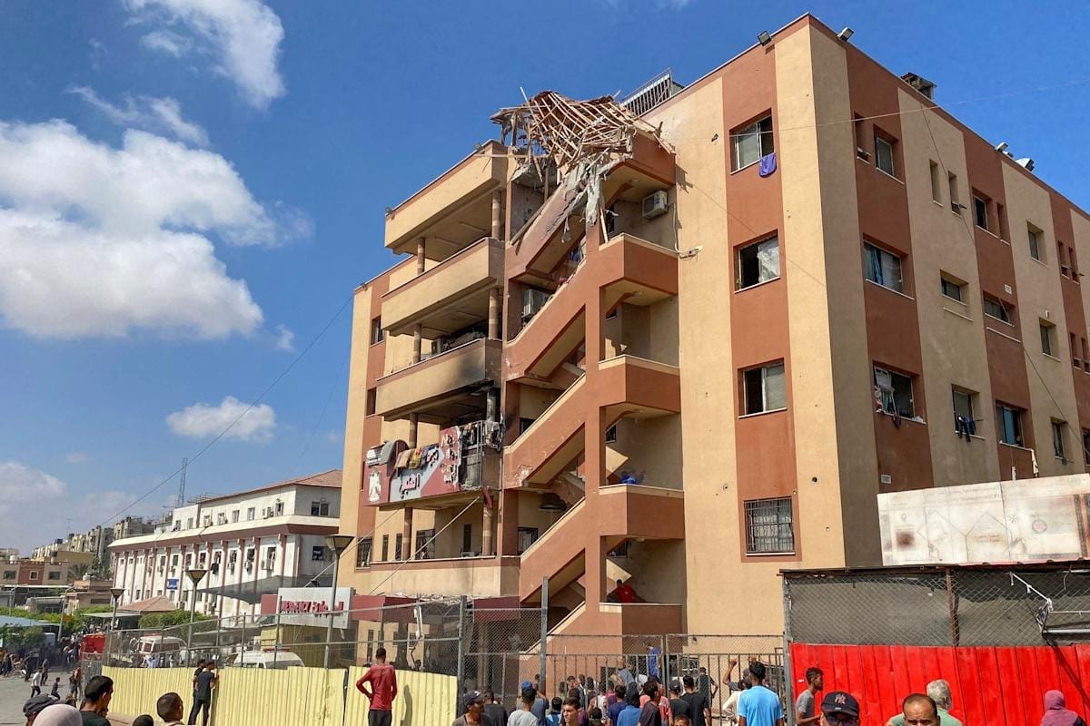 Netanyahu califica como “trágico accidente” el bombardeo al hospital en Gaza