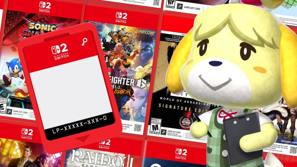 Nintendo escucha críticas a las Game-Key Cards de Switch 2 con encuestas