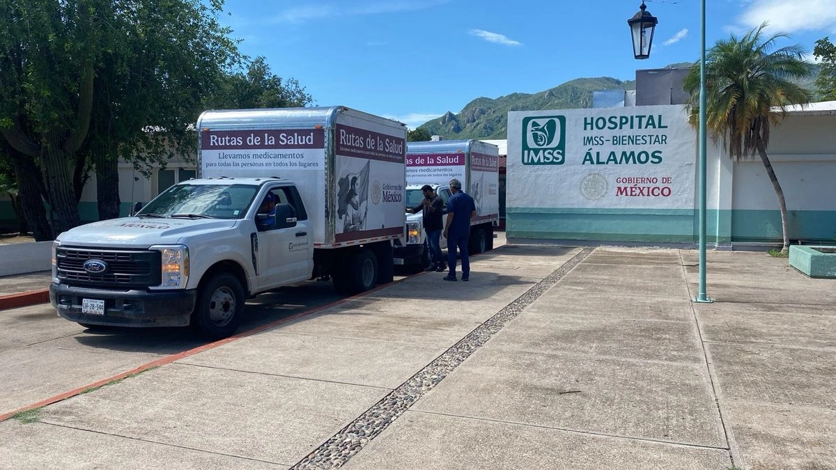 Programa "Rutas de la Salud" entrega más de 800 kits de medicamentos en hospitales del IMSS Bienestar