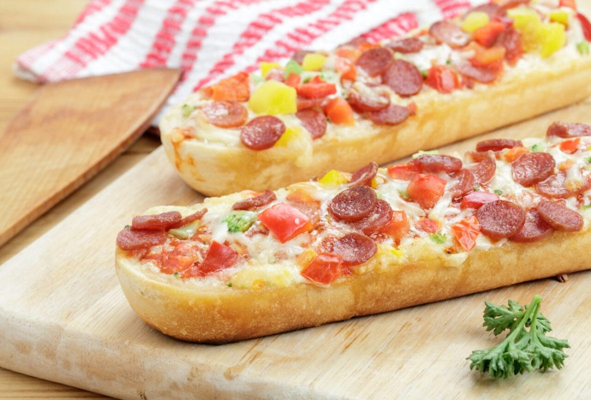 Receta de pan de pizza rápida y fácil