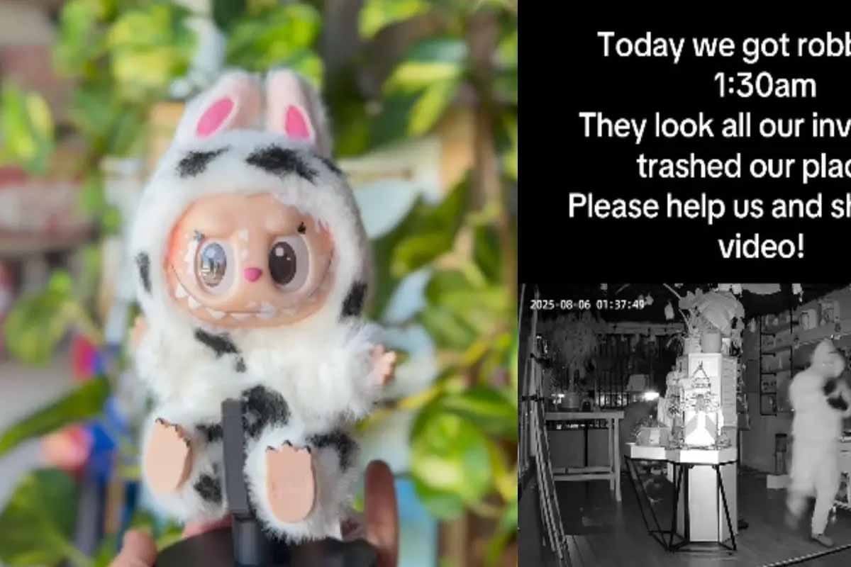 Robo millonario de muñecos Labubu sacude tienda One Stop Sales en California