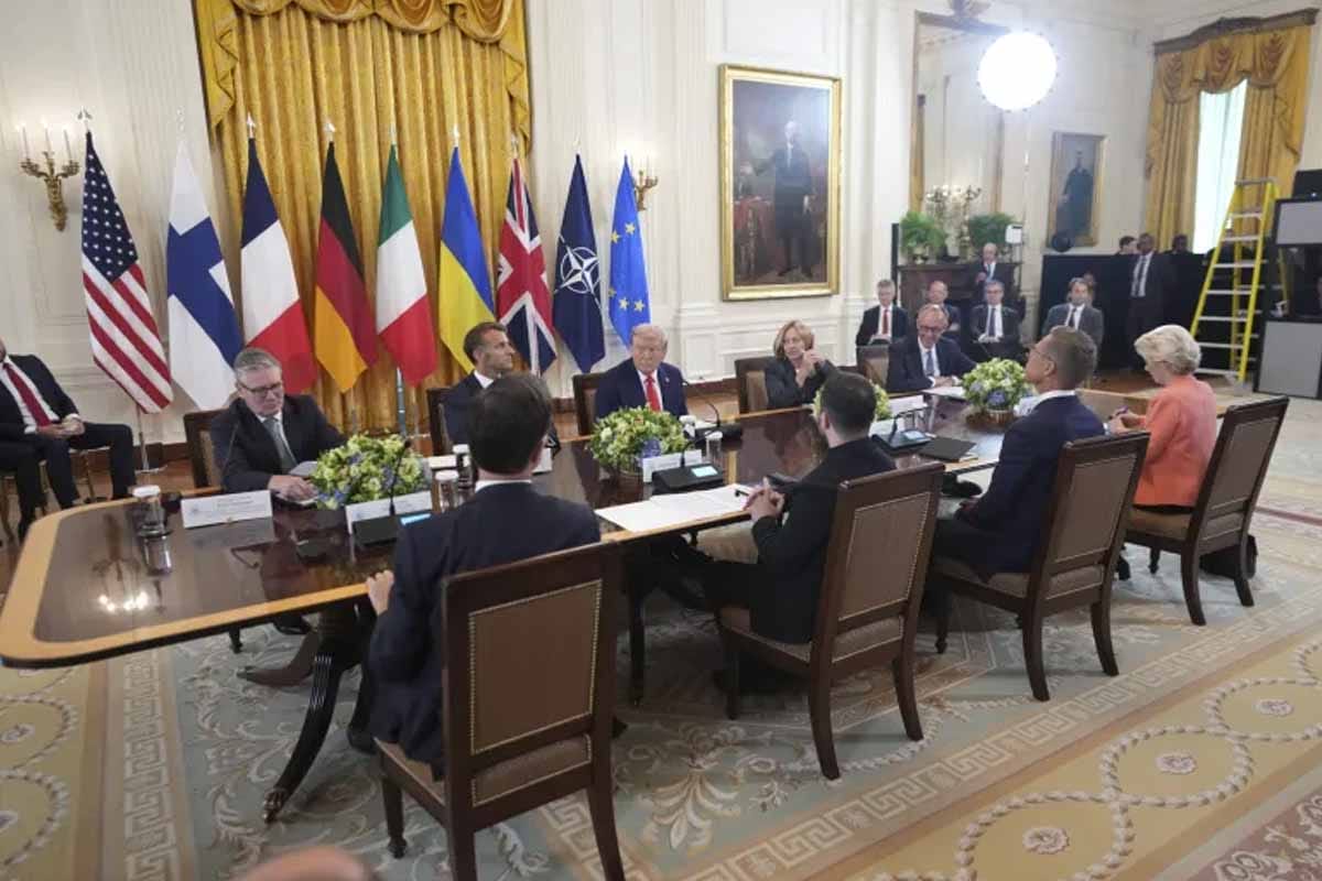 Zelenski y líderes europeos enfrentan negociaciones al estilo Trump en EE.UU.