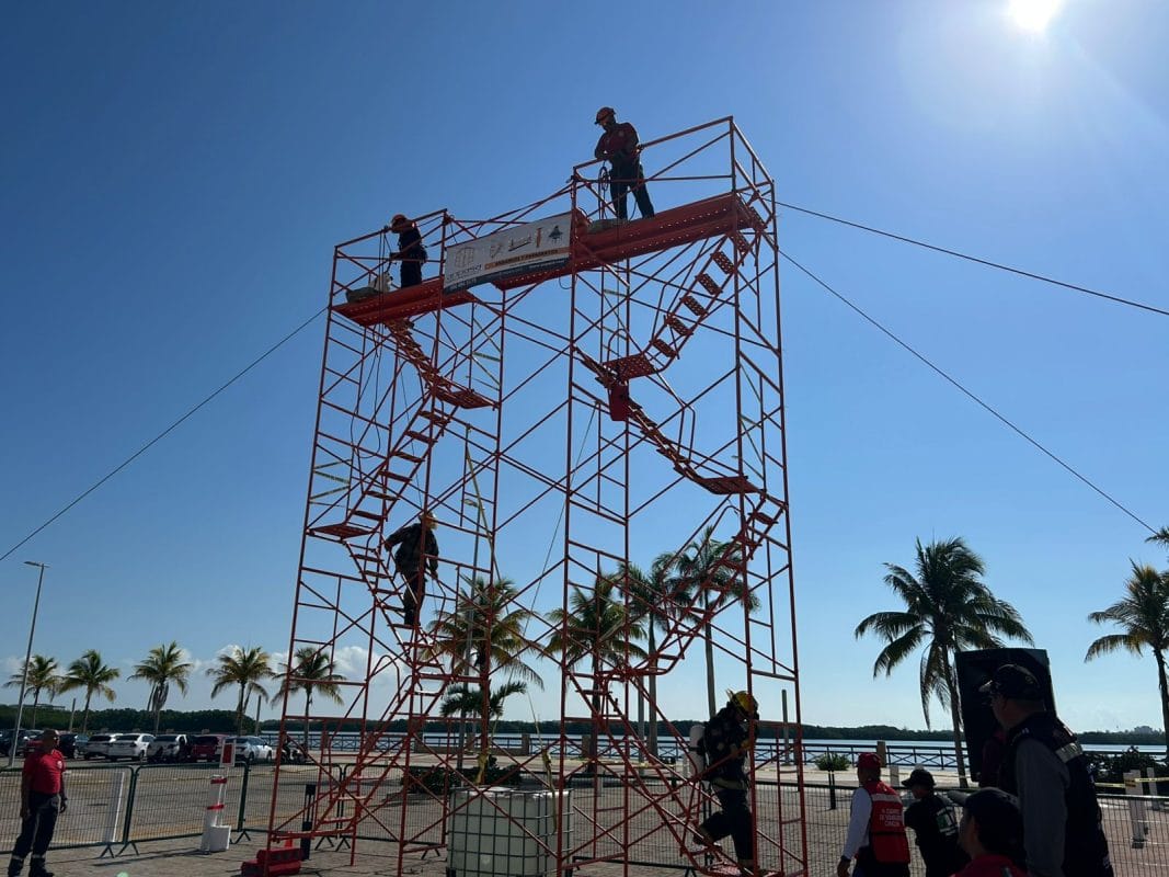 Bomberos de Quintana Roo muestran su destreza en el “Challenge 2025” en Cancún