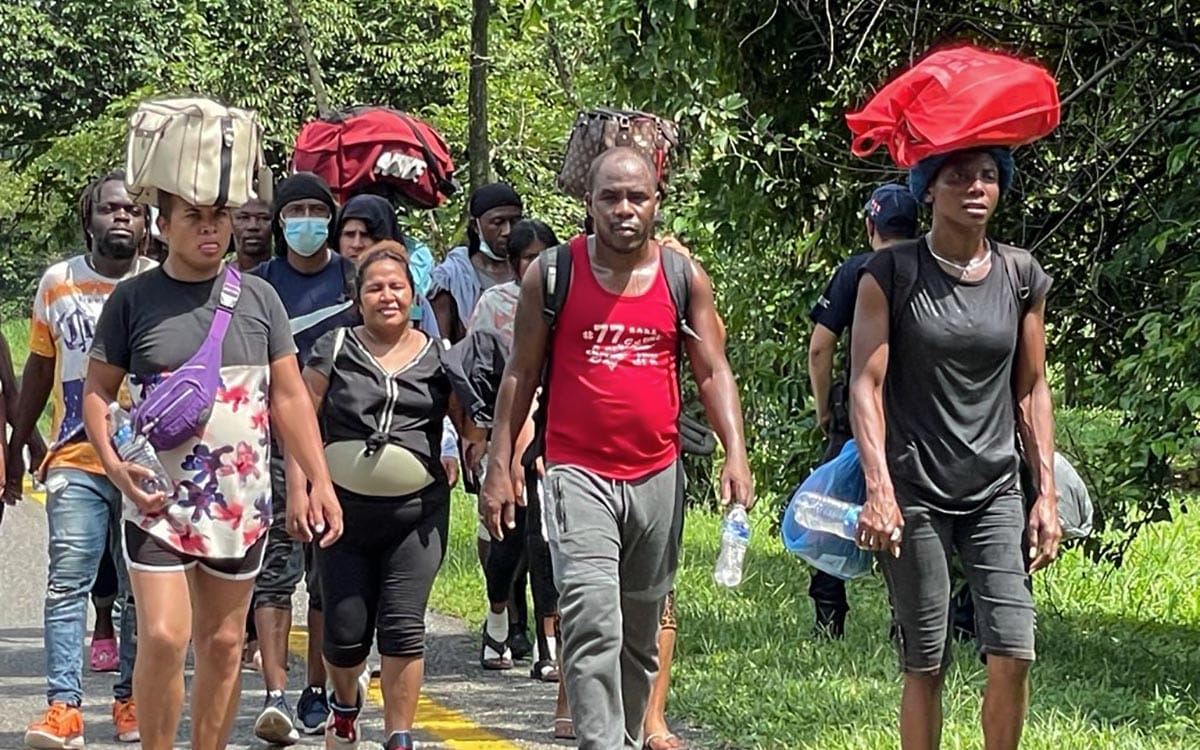 SG e INM atienden caravana migrante que salió de Chiapas: Sheinbaum