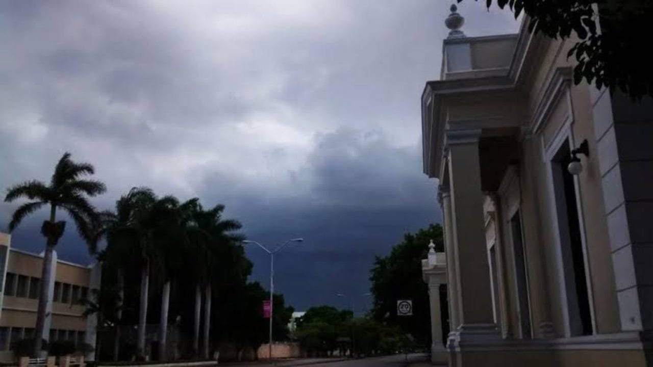 Yucatán tendrá viernes nublado, caluroso y con lluvias vespertinas