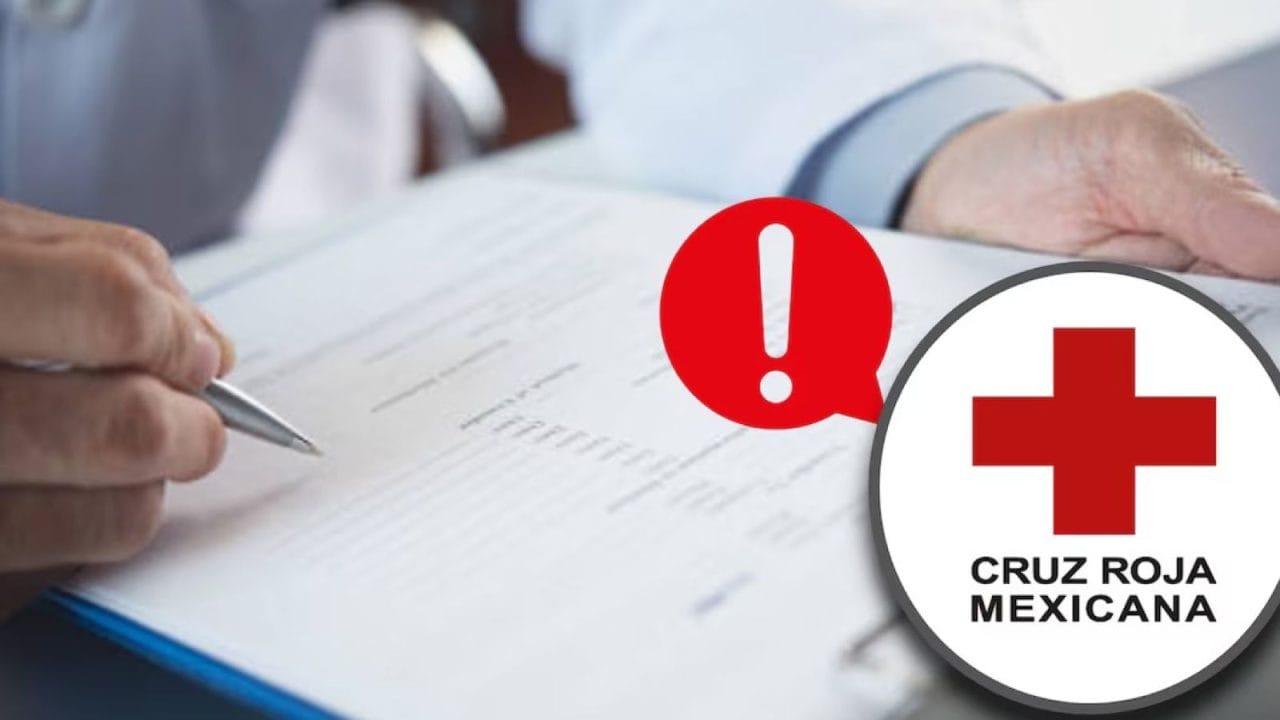 Cruz Roja alerta por certificados médicos falsos en redes; ponen en riesgo a menores