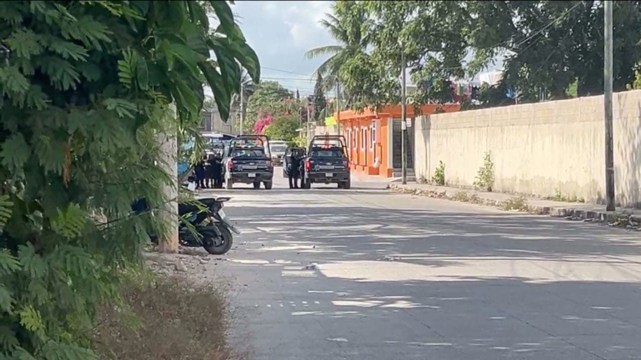Doble homicidio en la SM 234 de Cancún; víctimas presentaban signos de tortura