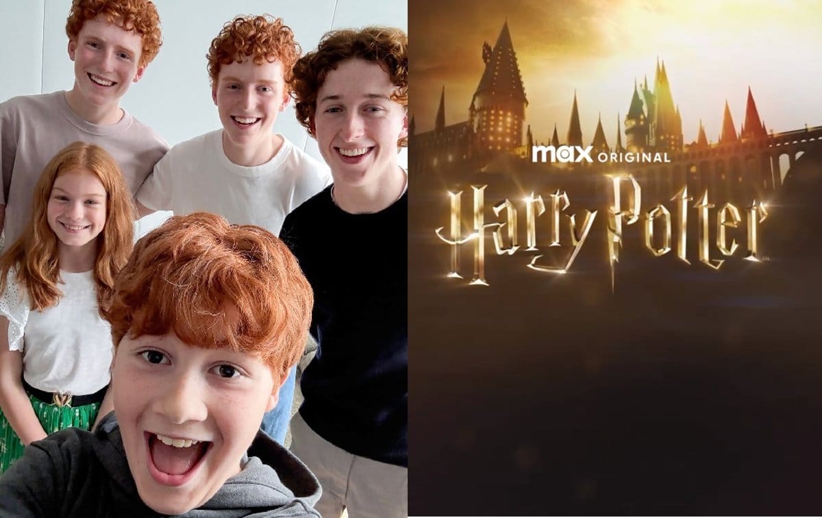 Harry Potter en HBO Max: revelan primer vistazo a los hermanos Weasley