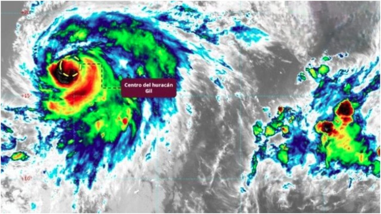huracan_gil_mexico Huracán Gil se fortalece en el Pacífico: Henriette amenaza con seguirlo