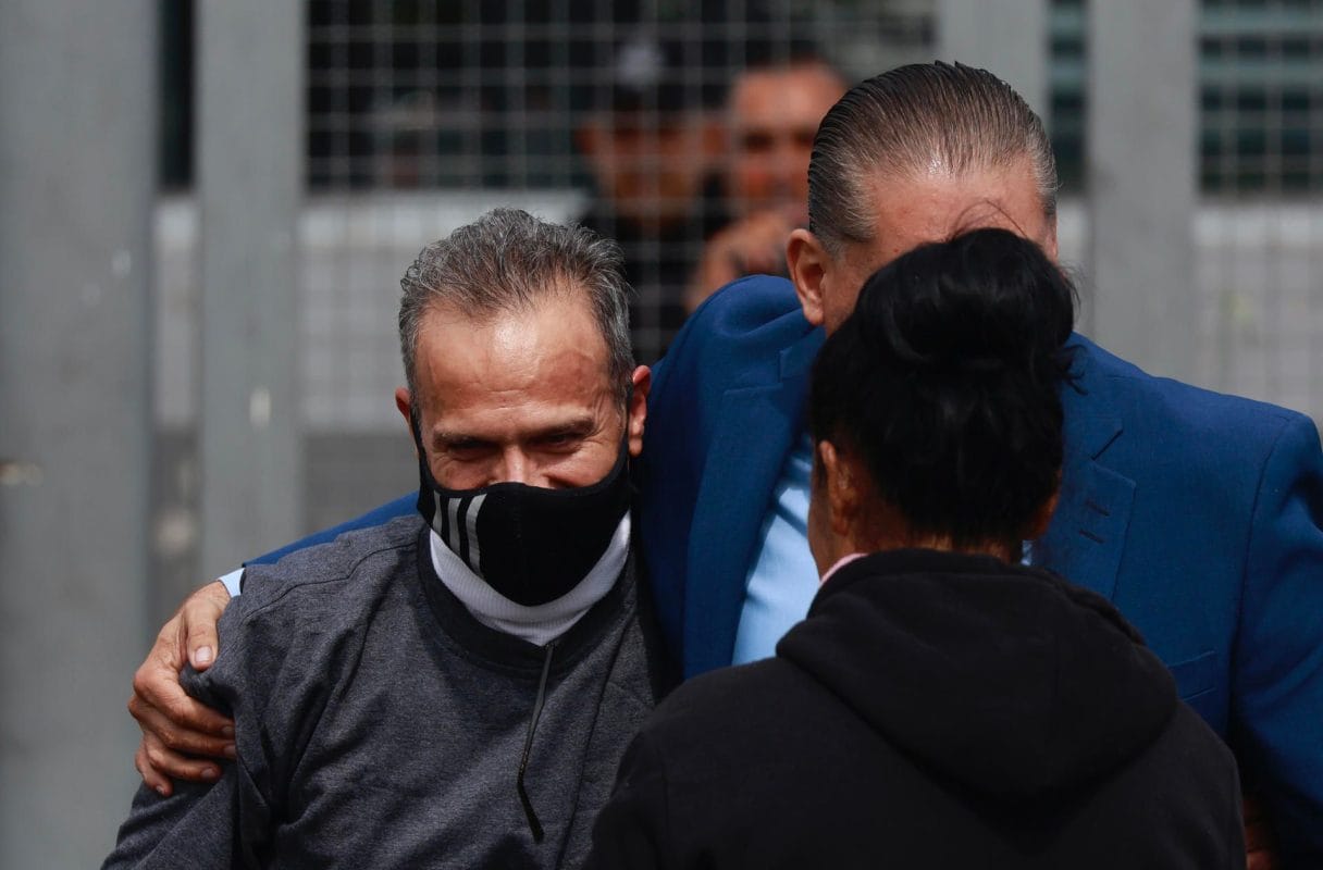 israel_vallarta_salida_carcel_ Claudia Sheinbaum descarta reunión con Israel Vallarta y explica proceso de reparación