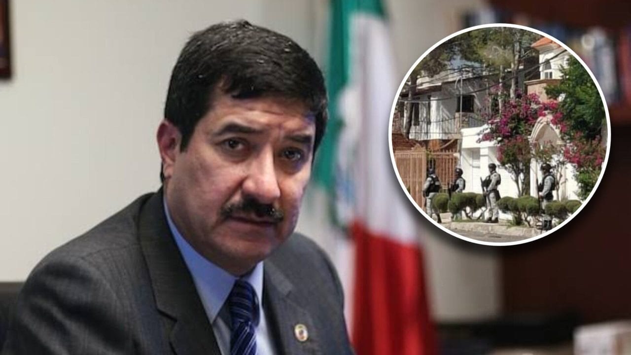 Misterioso resguardo de la Guardia Nacional en la casa del senador Javier Corral
