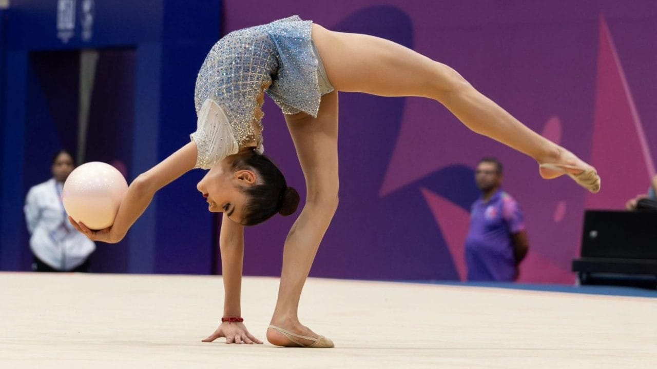 Yucateca Ana Luisa Abraham gana oro en gimnasia rítmica en los Panamericanos Junior
