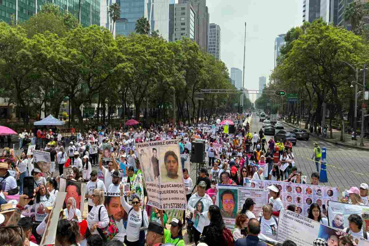 México marcha por desaparecidos: exigen fin a la impunidad