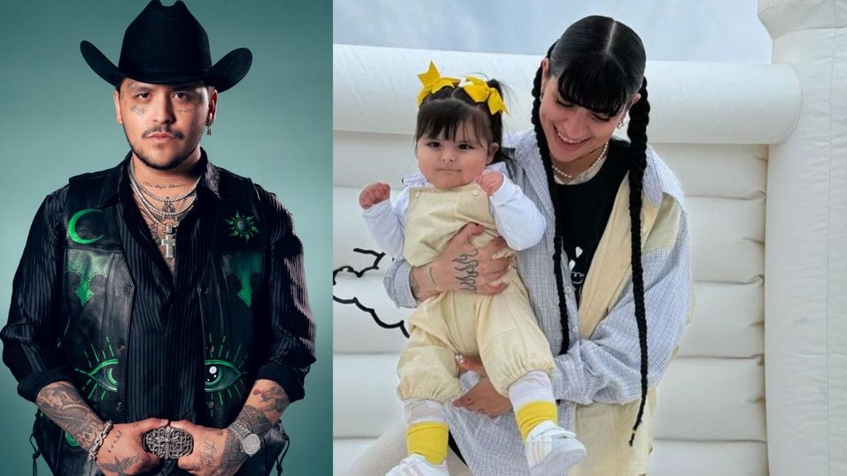 Revelan cuánto da Christian Nodal a Cazzu para manutención de Inti