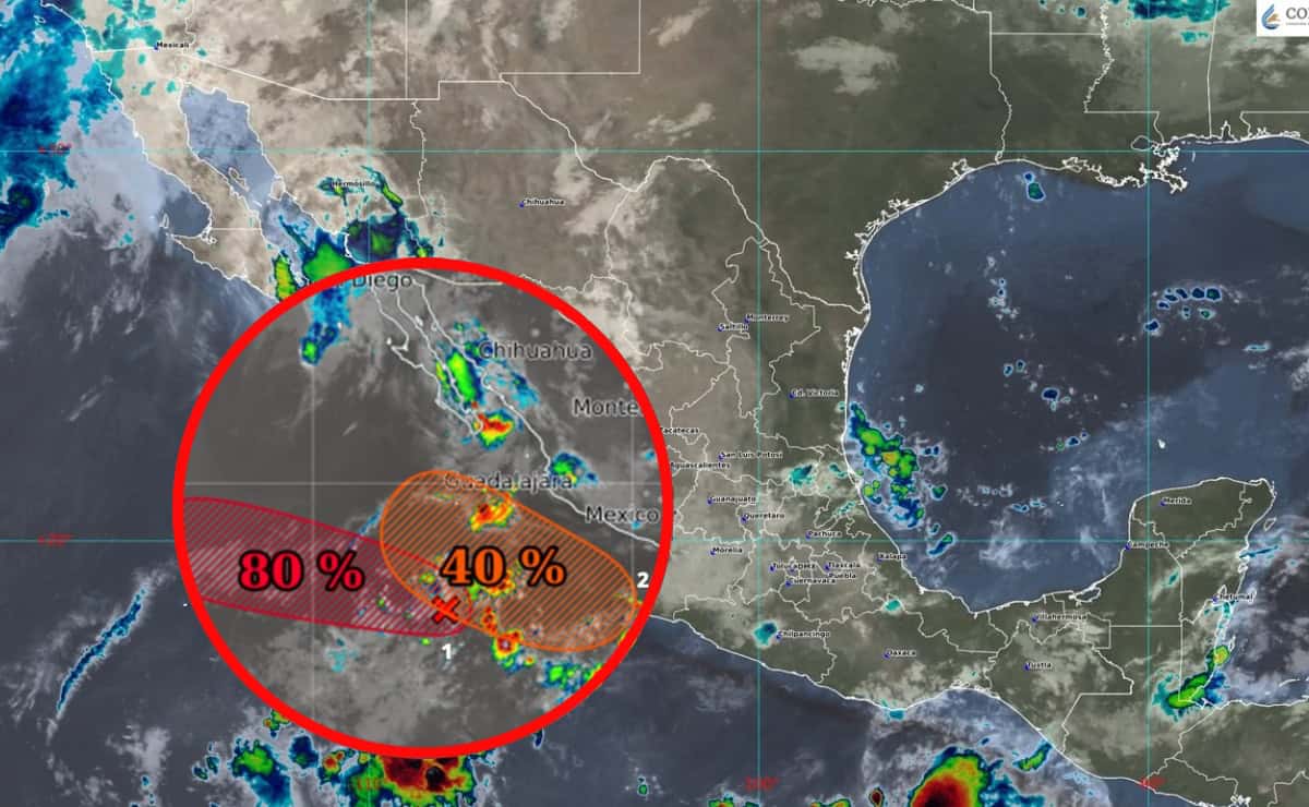 Septiembre podría iniciar con posibles ciclones "Kiko" y "Lorena" en el Pacífico