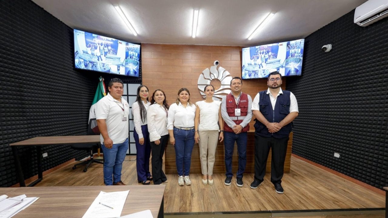 Supervisa Ana Paty Peralta mejoras en sala de juicios orales de ‘El Torito’