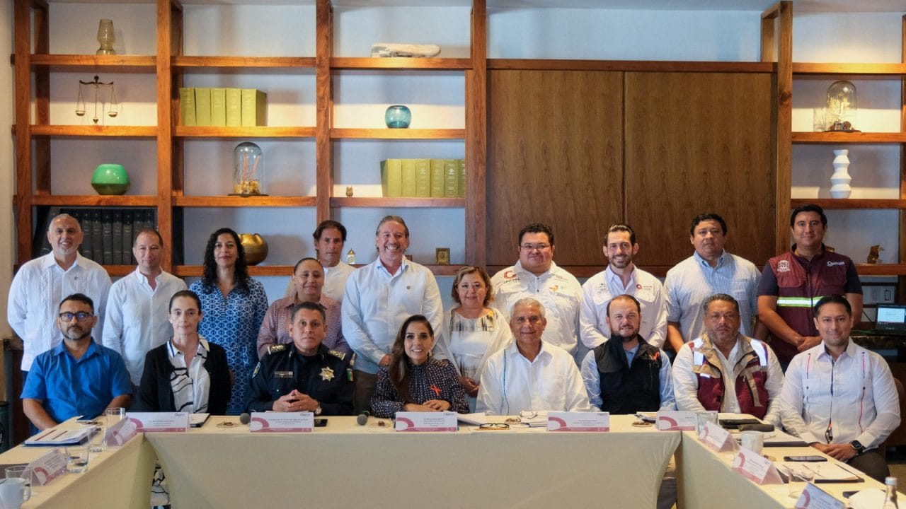 Mara Lezama encabeza sesión del Fideicomiso de Seguridad e Impartición de Justicia