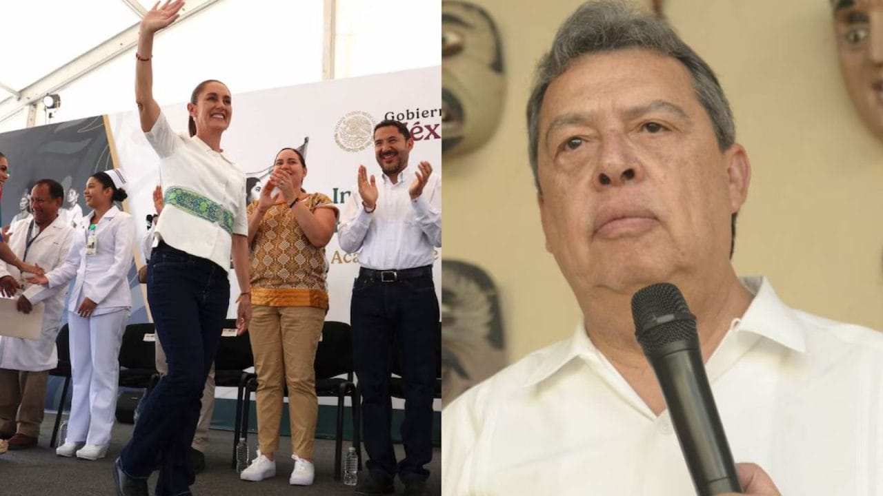 sheinbaum_angel_aguirre_guerrero Sheinbaum rechaza regalo de Ángel Aguirre; ex gobernador de Guerrero, en gira