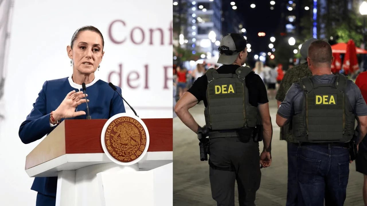 Sheinbaum desmiente acuerdo entre México con la DEA sobre el Proyecto Portero