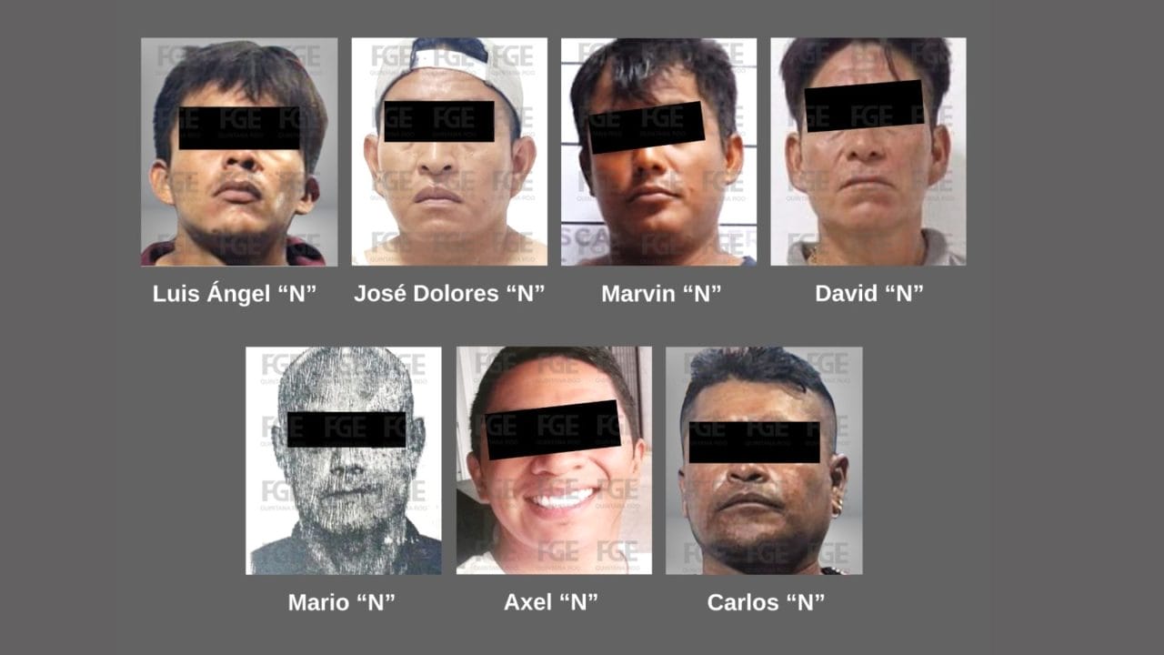 Vinculan a proceso a siete hombres en Quintana Roo por violencia familiar y lesiones