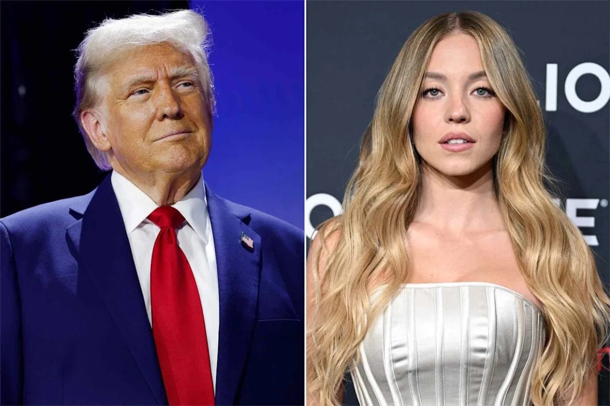 Trump elogia polémico anuncio de Sydney Sweeney para American Eagle señalado de racista
