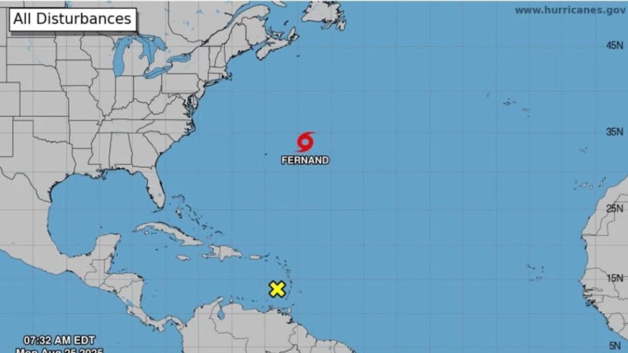 Baja presión en el Caribe pierde fuerza y descartan riesgo de ciclón tropical