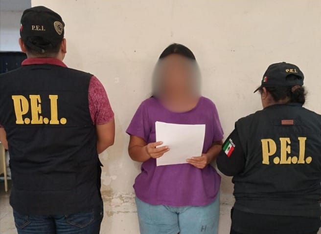 Llevan ante el juez a mujer acusada de matar a su hija en Ixil