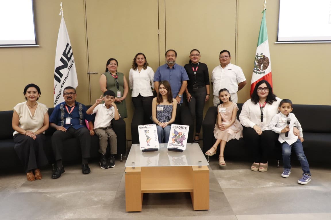 Participan más de 176 mil en Consulta Infantil y Juvenil de Yucatán