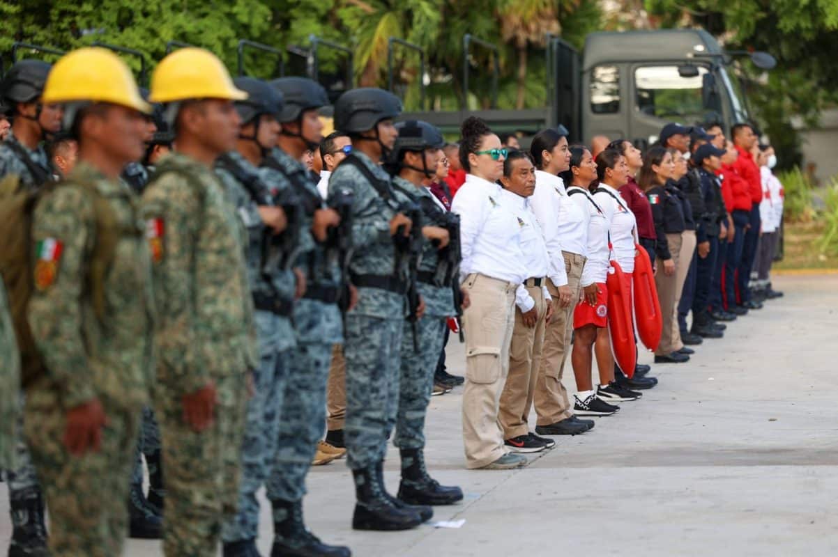 Cancún conmemora 40 años del sismo de 1985 y refuerza cultura de prevención