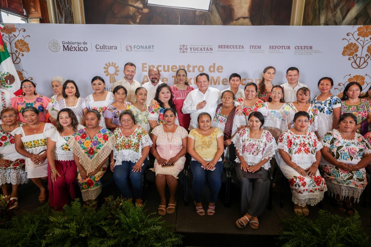 Yucatán, sede del mayor encuentro de arte textil en México