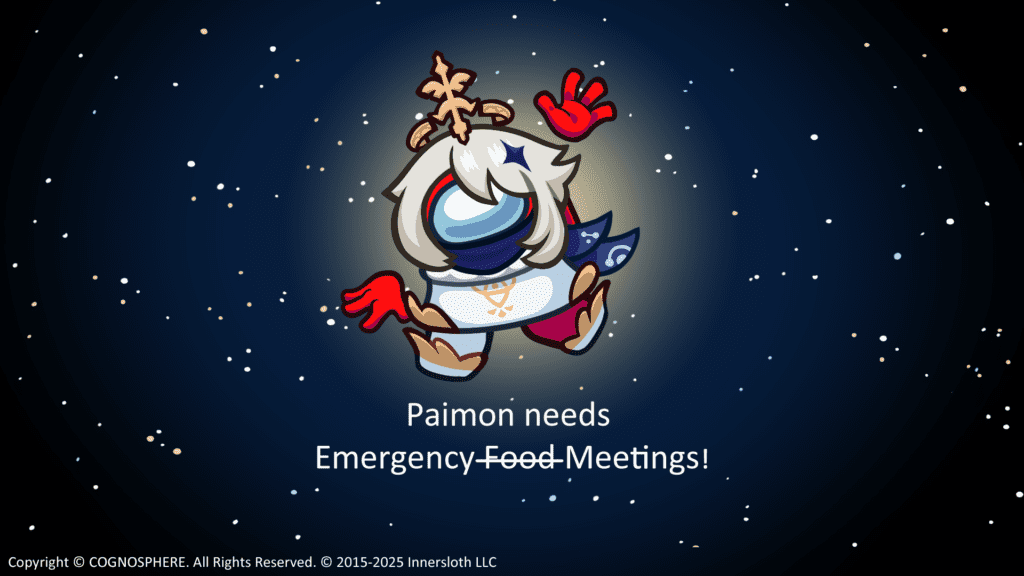 Among Us recibe un crossover gratuito con Genshin Impact