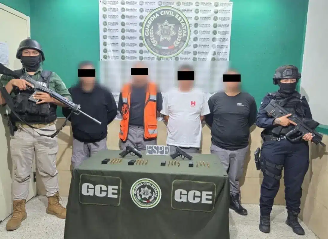 Capturan a siete presuntos criminales en operativo conjunto entre Guanajuato y San Luis Potosí