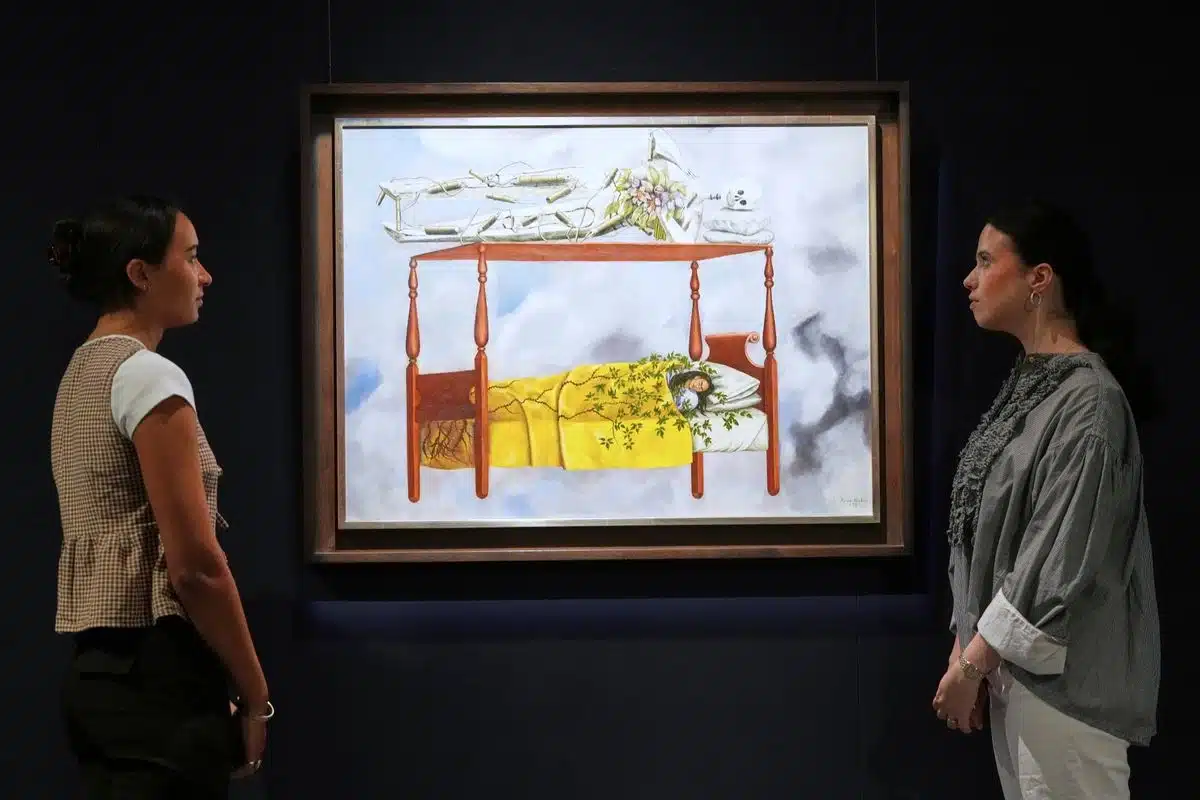 ‘El sueño’ de Frida Kahlo será subastada por Sotheby’s en Nueva York