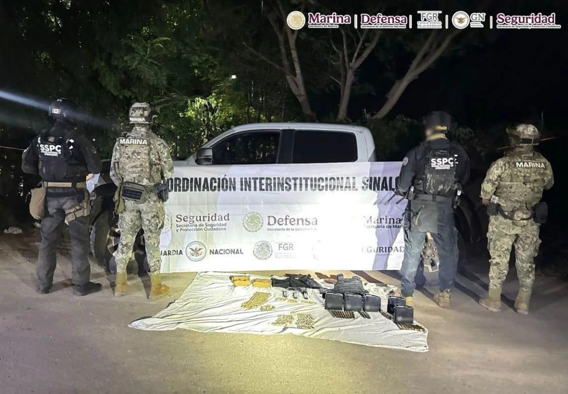 Enfrentamiento en Sinaloa: 2 detenidos y un muerto tras operativo federal