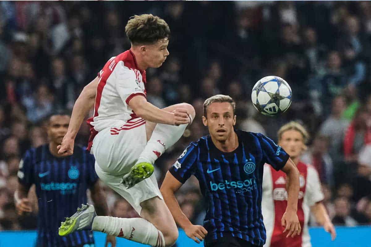 Inter derrota 2-0 al Ajax con doblete de Thuram en estreno europeo