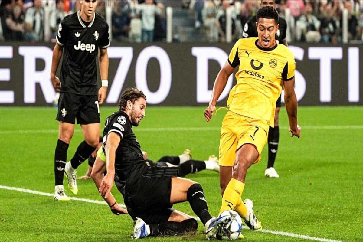 Juventus y Dortmund empatan 4-4 en un espectacular inicio de Champions