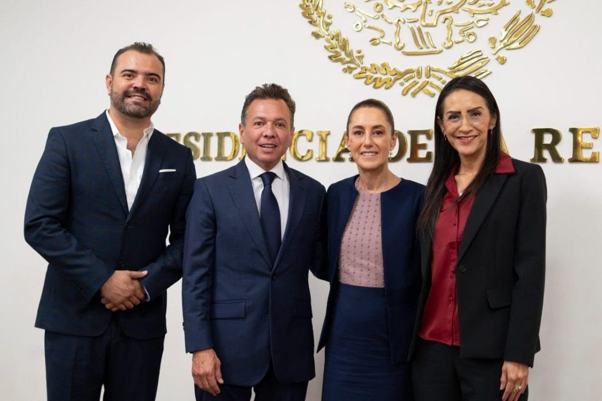 Lemus, Quirino y Laura Imelda se reúnen con Sheinbaum por seguridad